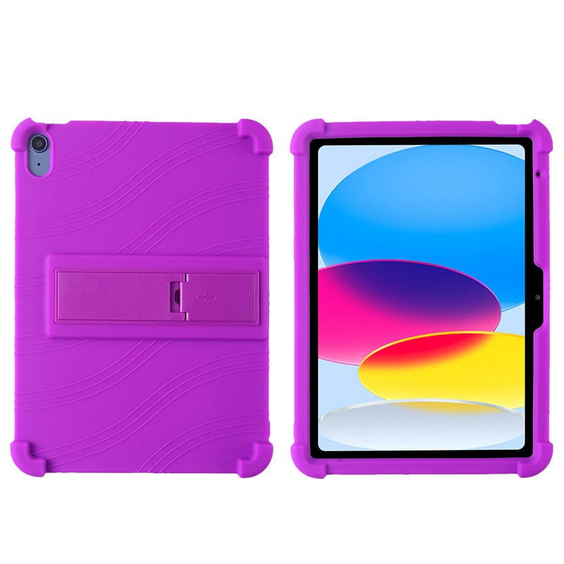 Suitable For Apple Ipad (A16) Protective Cover 11 Inch Anti-Fall Bracket Silicone Four Anti-Fall Shell - Image 1